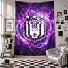 Anderlecht FC Wall Tapestry Home Decor Wall Hanging Cloth for Bedroom Living Room Background