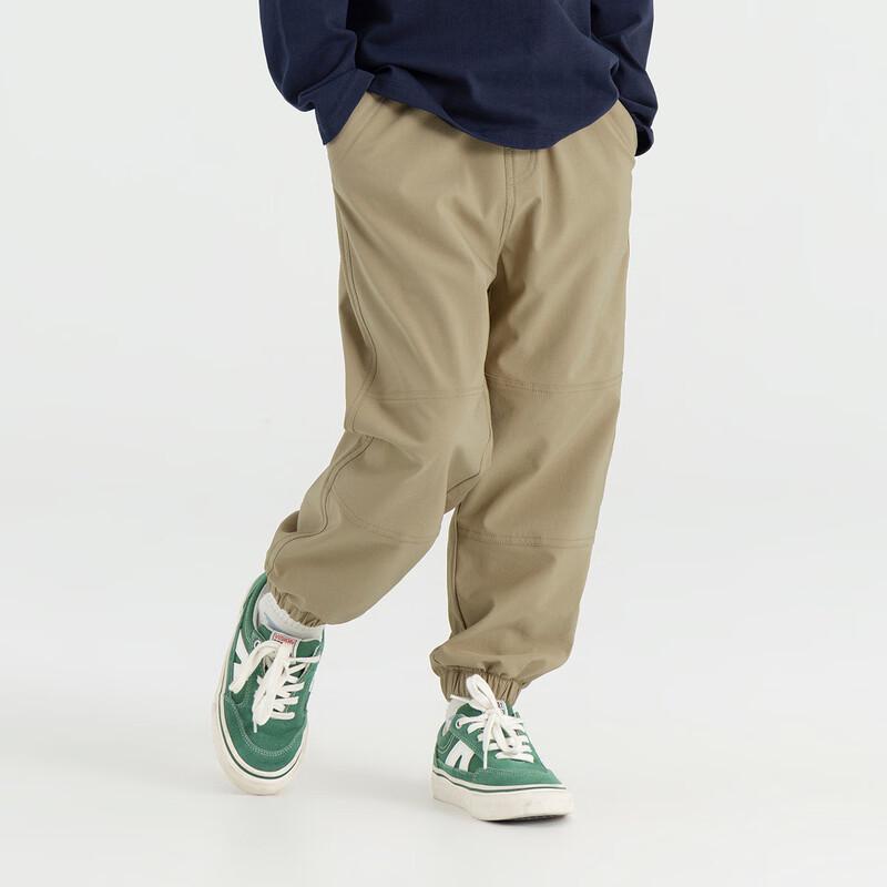 Boys  Elastic Shape-Retaining Spring/Autumn Casual Outdoor Pants 120