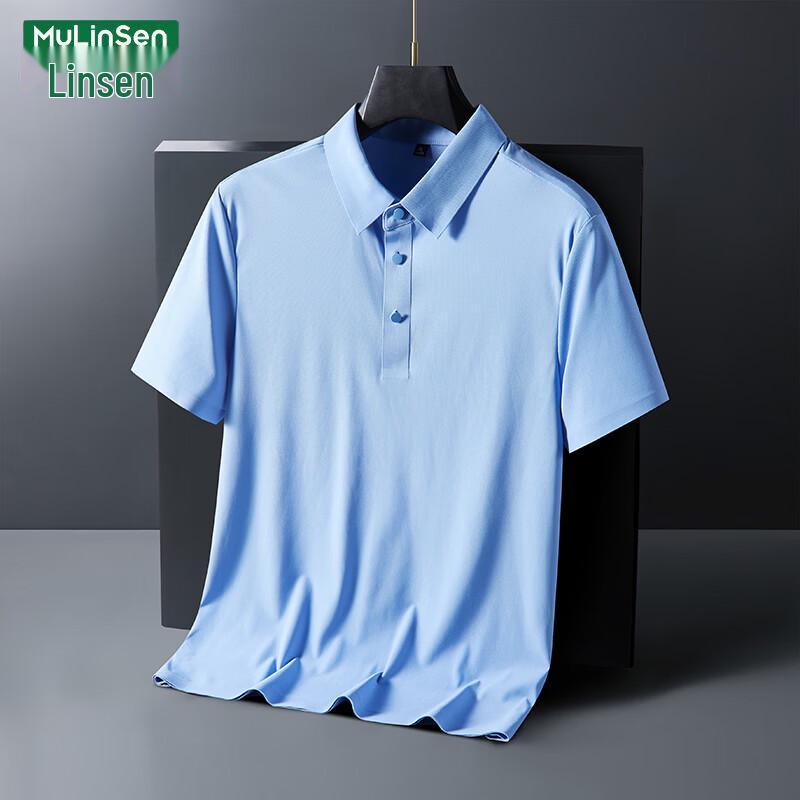 

MULINSEN Women s Ice Silk Quick-Dry Polo Shirt 3XL