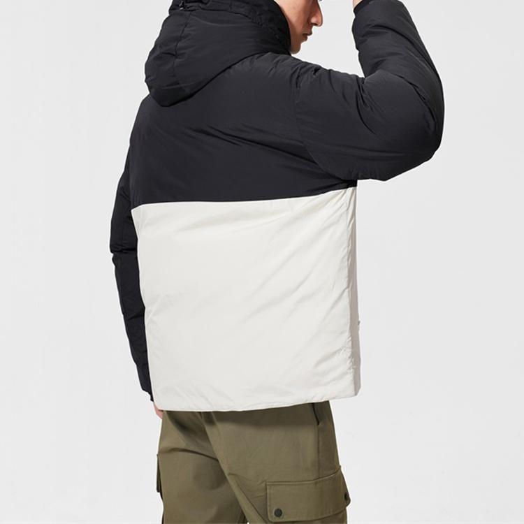 New Balance Sport Color Block Jacket Asia Sizing 'Black White' Men's NPA4S013BK