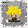 Anime FF Figure Miniature Building Blocks Cloud Strife Figur DIY Splicing Toys Sephiroth Statue Tifa Desk Dolls Aerith
