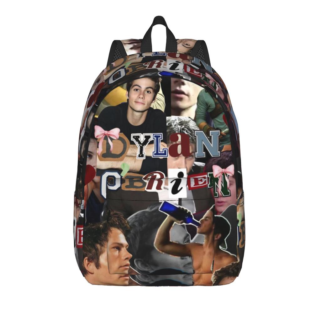 Dylan Obrien Actor Style Knapsack Lightweight High School Work Daily Pack for Men Women Laptop Computer Carry Carrier