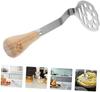 Stainless Steel Food Masher Kitchen Tool Potato Masher Meat Masher Bean Masher Baby Food Masher for Fruits and Vegetables
