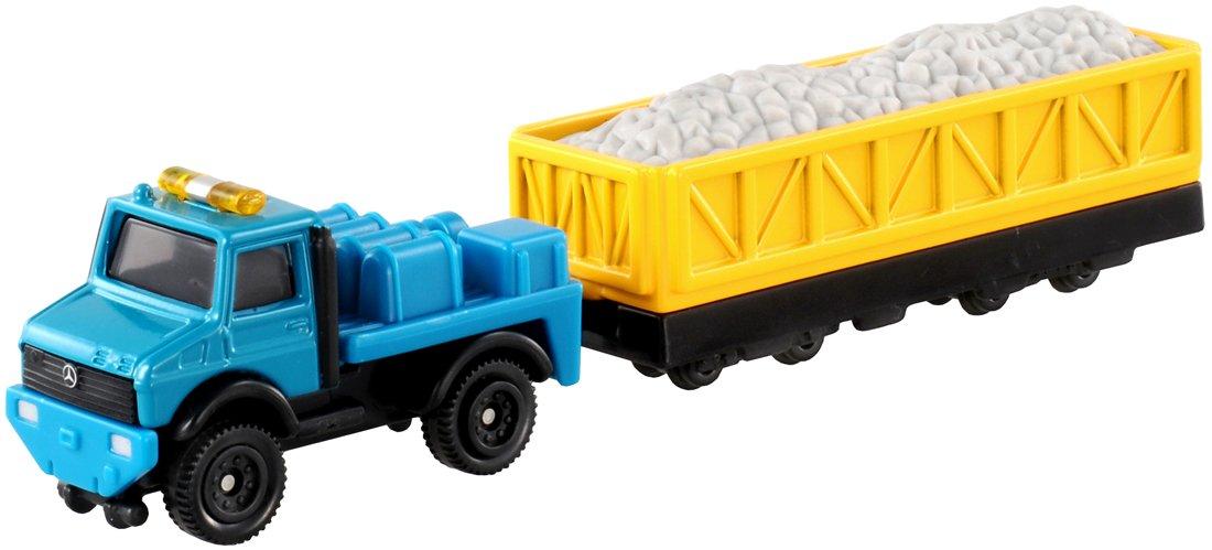 

Tomica Long Type Tomica Unimog Железнодорожный вагон № 128 Mercedes-Benz