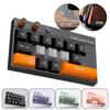 Mechanical Keyboard Number Sign Keyboard Shape License Plate Ornaments Moving Plate  Car Styling