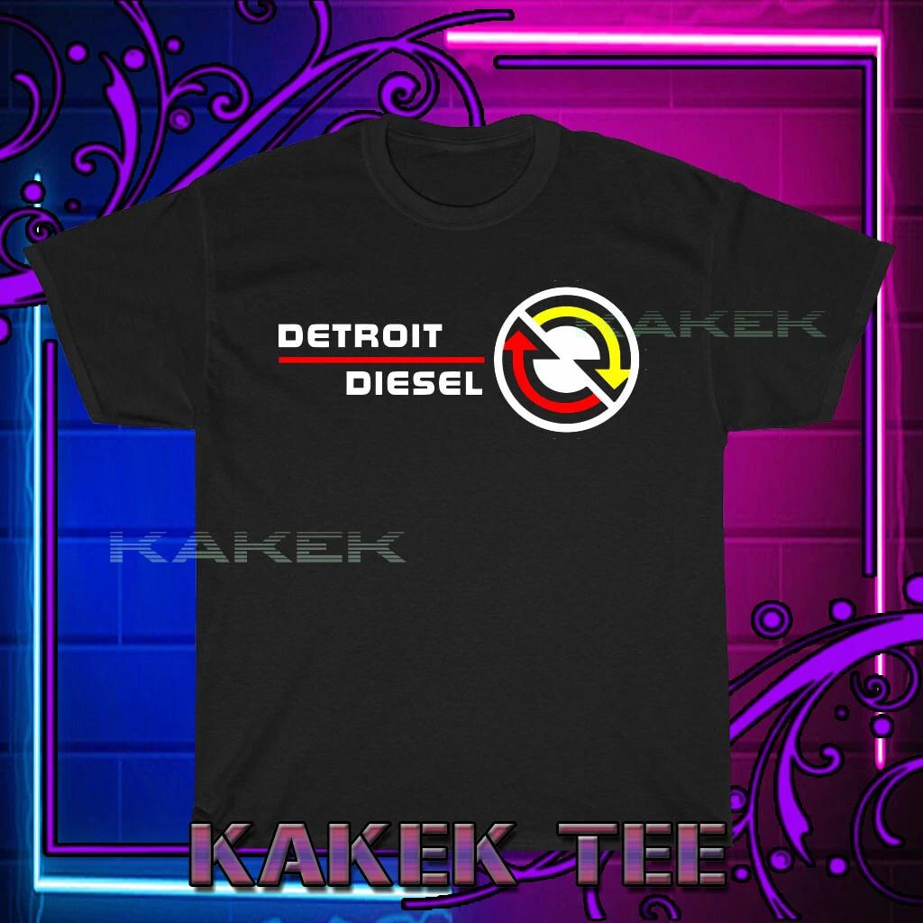 New Shirt Detroit Diesel Power Retro Heavy Duty Engi T-Shirt Funny Size S to 5XL S