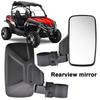 Rearview Side Mirrors Sub-mirror Mirror Side Modified Mirror Beach Bu-ggy Rearview Mirror for UTV ATV Beach Off-Road Vehicles