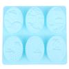 1 Pc 6pcs Oval Bee Shaped Ice Cream Jelly Pudding Soap Cake Mould Home Kitchen Cake Dessert Baking Tools