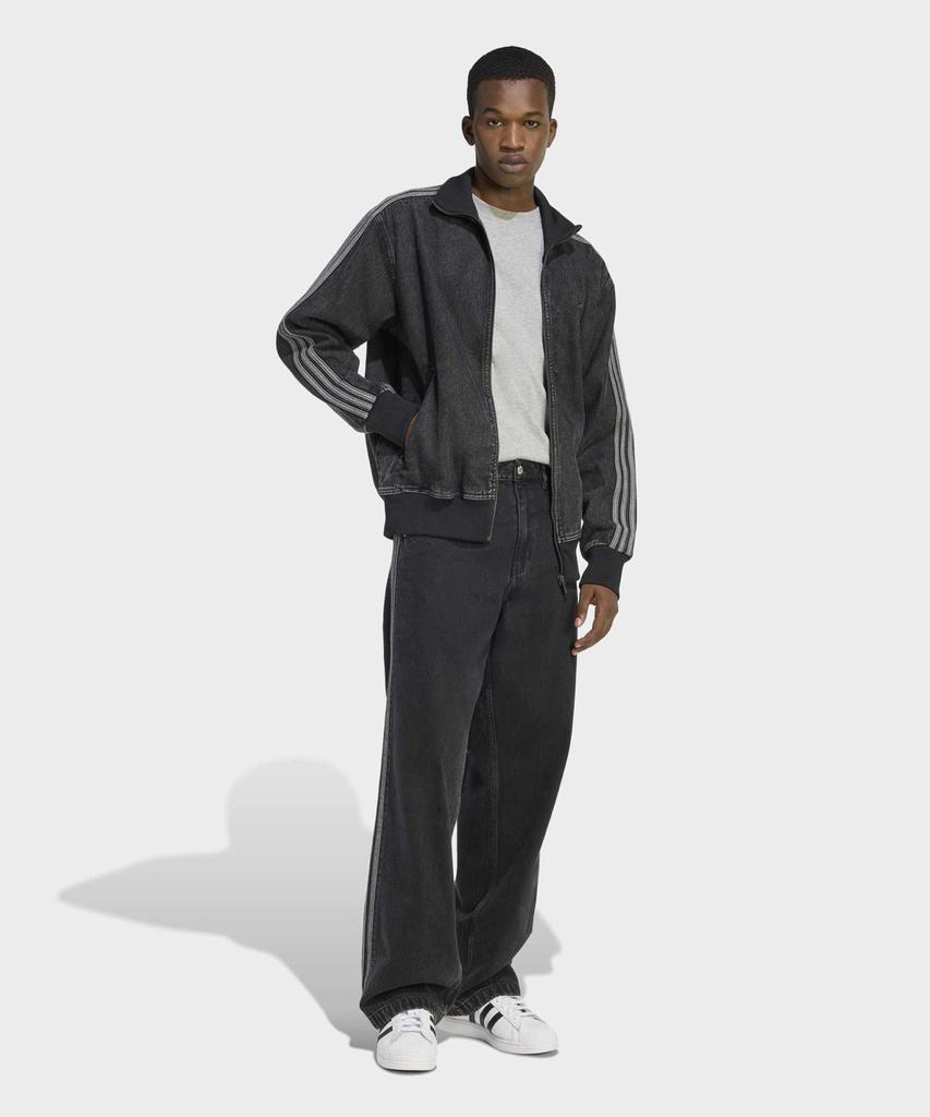 Adidas Denim Firebird Track Top - Black / Kd1516