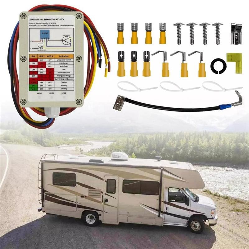Powerful Soft Starter Kit,ASY-364-X20-IP 364 High Performance Fit For All RV A/C Applications