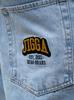 Jigga Wear Nya Konturer Herr Super Vidbyxade Jeans Ljusblå M