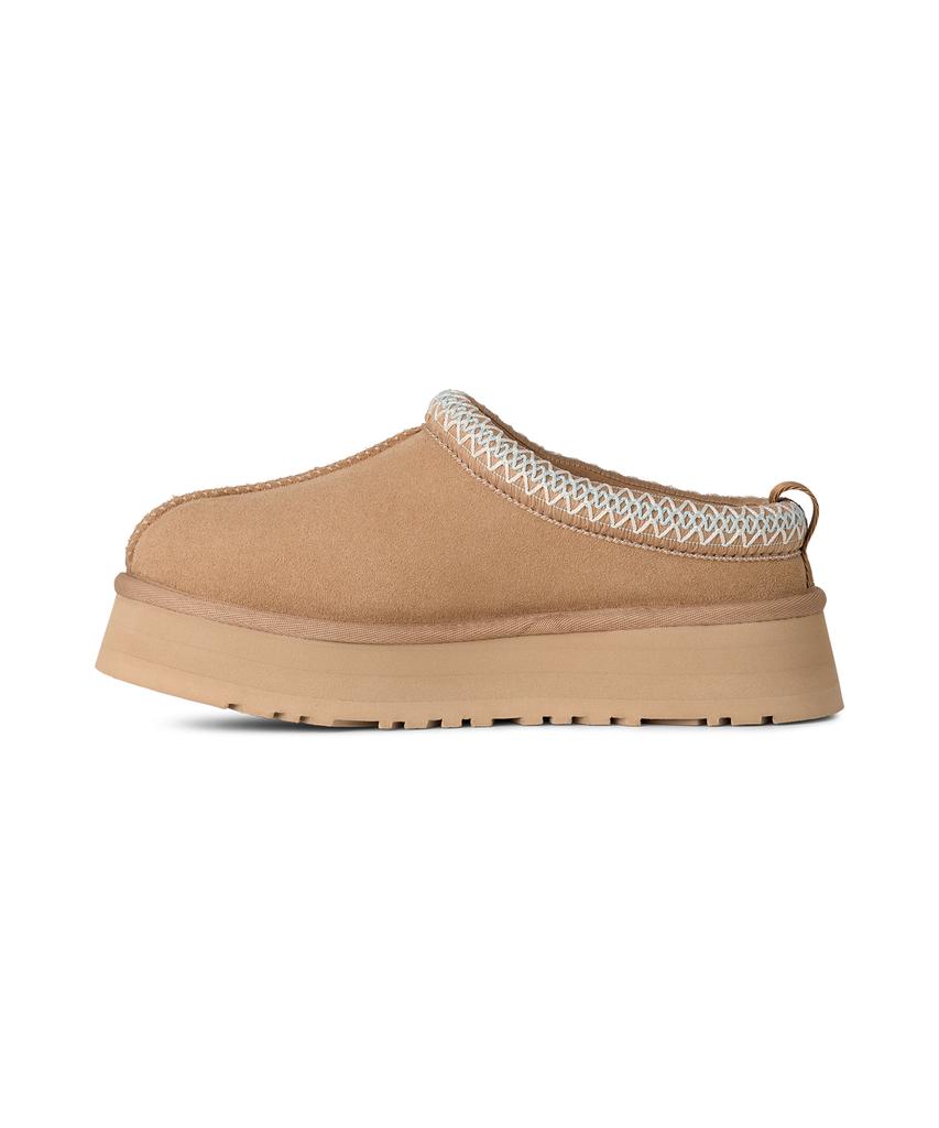 Ugg [Women] Stitch Collar Platform Slippers (Taz Ii) - Sand / 1174471-San