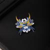 Japanese Anime Peripheral Gundam Mecha Warrior Badge Creative Children'S Clothing Schoolbag Decorative Accessories Brooch