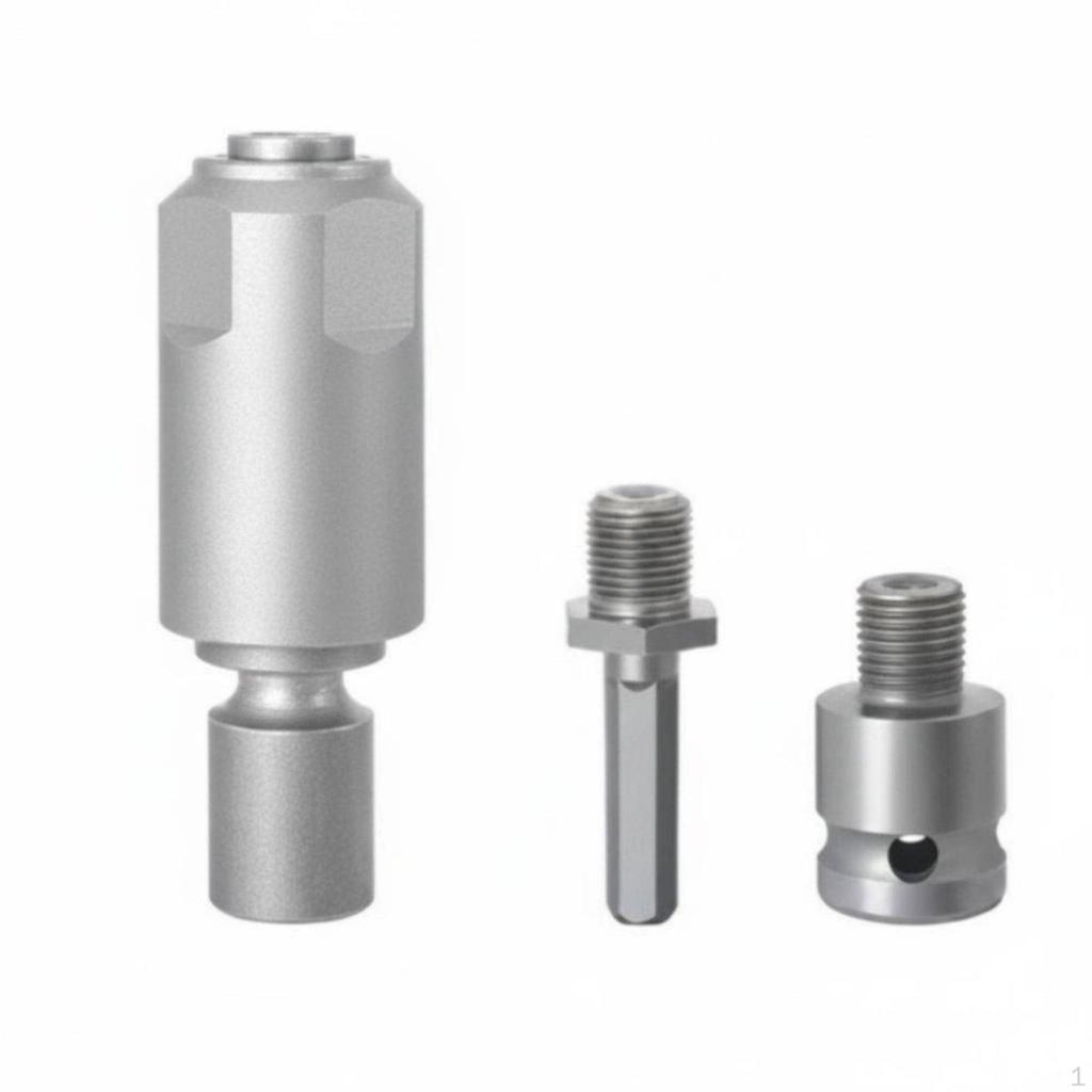 Impact Wrench to Drill Adapter Versatile Electric Converter Head Wear Resistant Square Drive SDS