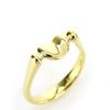 Used TIFFANY&Co. Ring Bean EU#50 K18 Yellow Gold 4.1g Yellow Gold