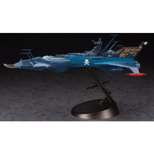 Hasegawa Creator Works Series Space Pirate Captain Harlock 1978 TV Anime Space Pirate Battleship Arcadia Second Ship 1/1500 Scale Plastic Model Kit CW