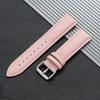 Litschi-Muster 22mm Echtes Leder Uhrenarmband für Huawei GT
