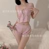 Sex underwear pure desire style sexy style women's shorts set ice silk thin summer loungewear women's