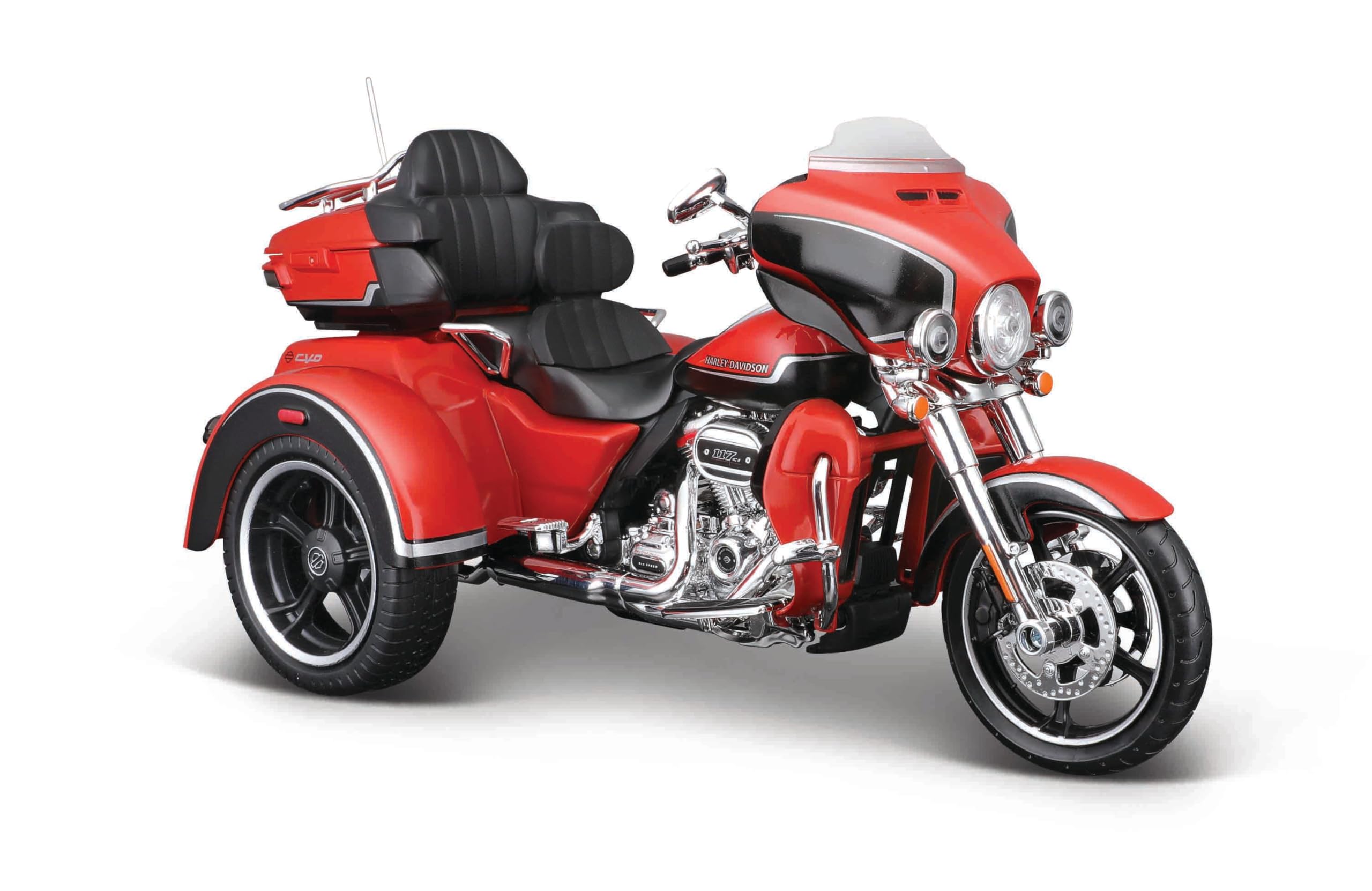 

Maisto Масштаб 1/12 Harley-Davidson CVO Tri Glide Красный Литая модель автомобиля, Готовая модель, 2021 CVO Tri Glide (32337 OG)