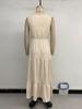 2026 European Strappy Sleeveless V-neck Solid Color Women's Summer Dress