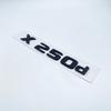 Glossy Black Letters X250d X350d 4Matic Etition 1 Emblem for Mercedes Benz X Car Fender Badge Trunk Nameplate Logo Sticker