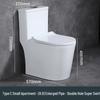 Compact Silent Siphon Ceramic Toilet for Apartments and Hotels