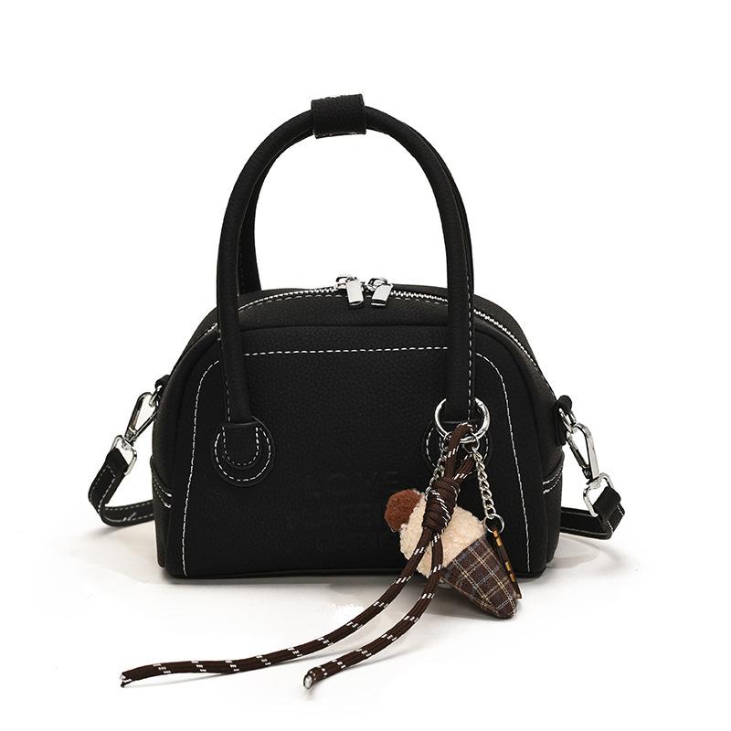 

Small Bag Women s New Fashion Versatile Messenger Bag Casual Handbag no pendant чорний