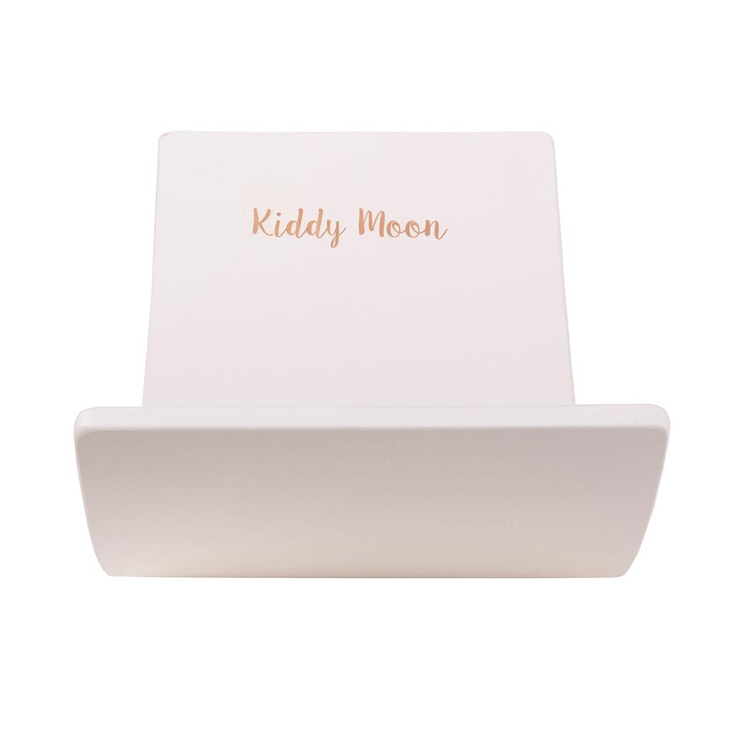 KiddyMoon Wooden Balance Board for Children Wooden Toy for Kids Balancing Board for Babies Wooden Toys 80x30cm, White