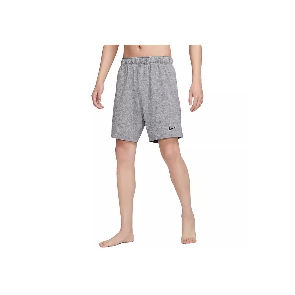 Nike Logo Knit Athletic Shorts Men Bottoms Gray AT5694-084