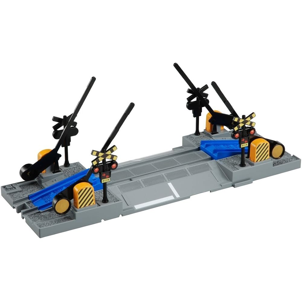 Takara Tomy Plarail J-21 Large Train Crossing Playset Toy