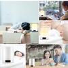 Wireless Cylinder Colorful Night Light Bluetooth-compatible Speaker Alarm Clock Home Decor