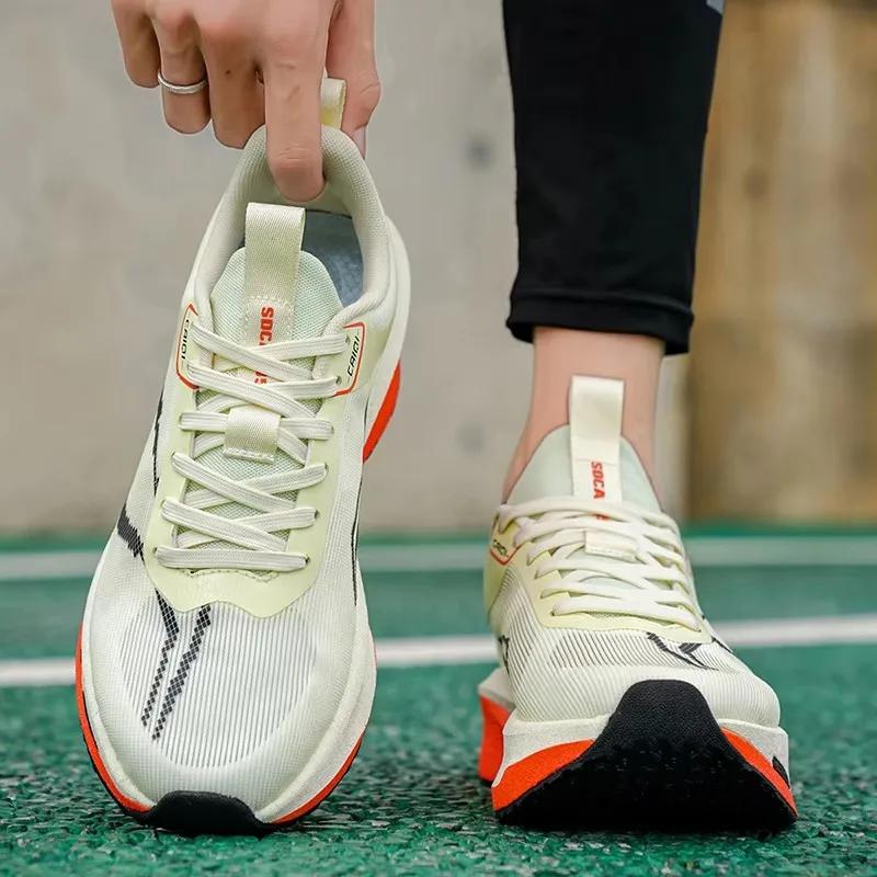 Unisex 1 Hard-wearing Airy Sports Shoes Men'S Everyday Cozy Anti-slip Outdoor Exercise Jogging Shoes Trainers Female