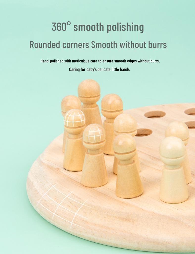 Color Memory Chess: Early Education Puzzle Toy for Children's Observation and Concentration Training