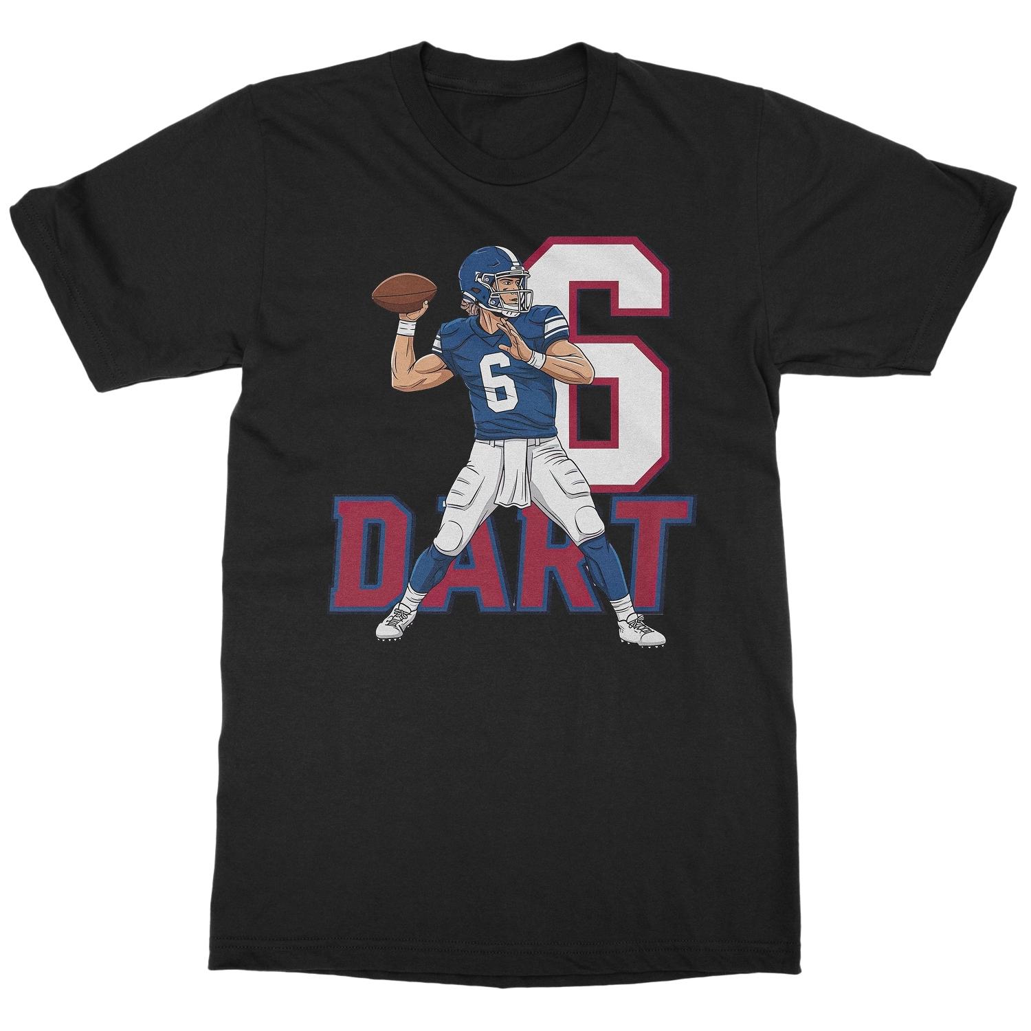 Jaxson Dart #6 Tribute - New York Inspired Graphic Unisex T-Shirt S