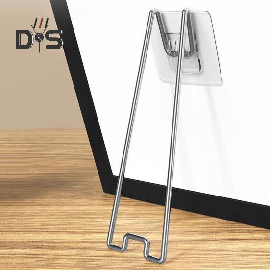 Picture Frame Holder Storage Bracket Polished Surface Strong Load-bearing Multi-purpose Photo Frame Tablet Stand