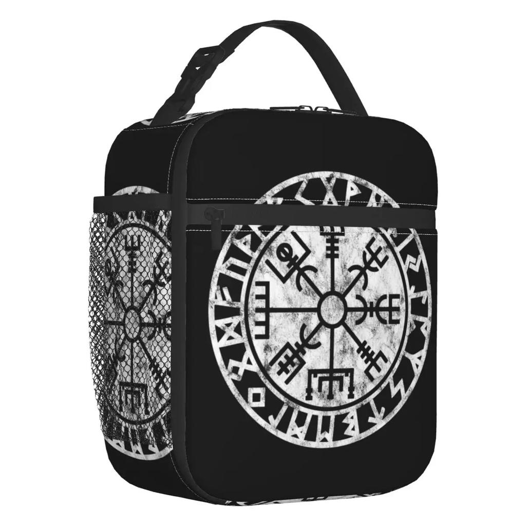 Odin's Eye Insulated Lunch Bag for Work School Raven Norse God Portable Cooler Thermal Lunch Box Women Kids