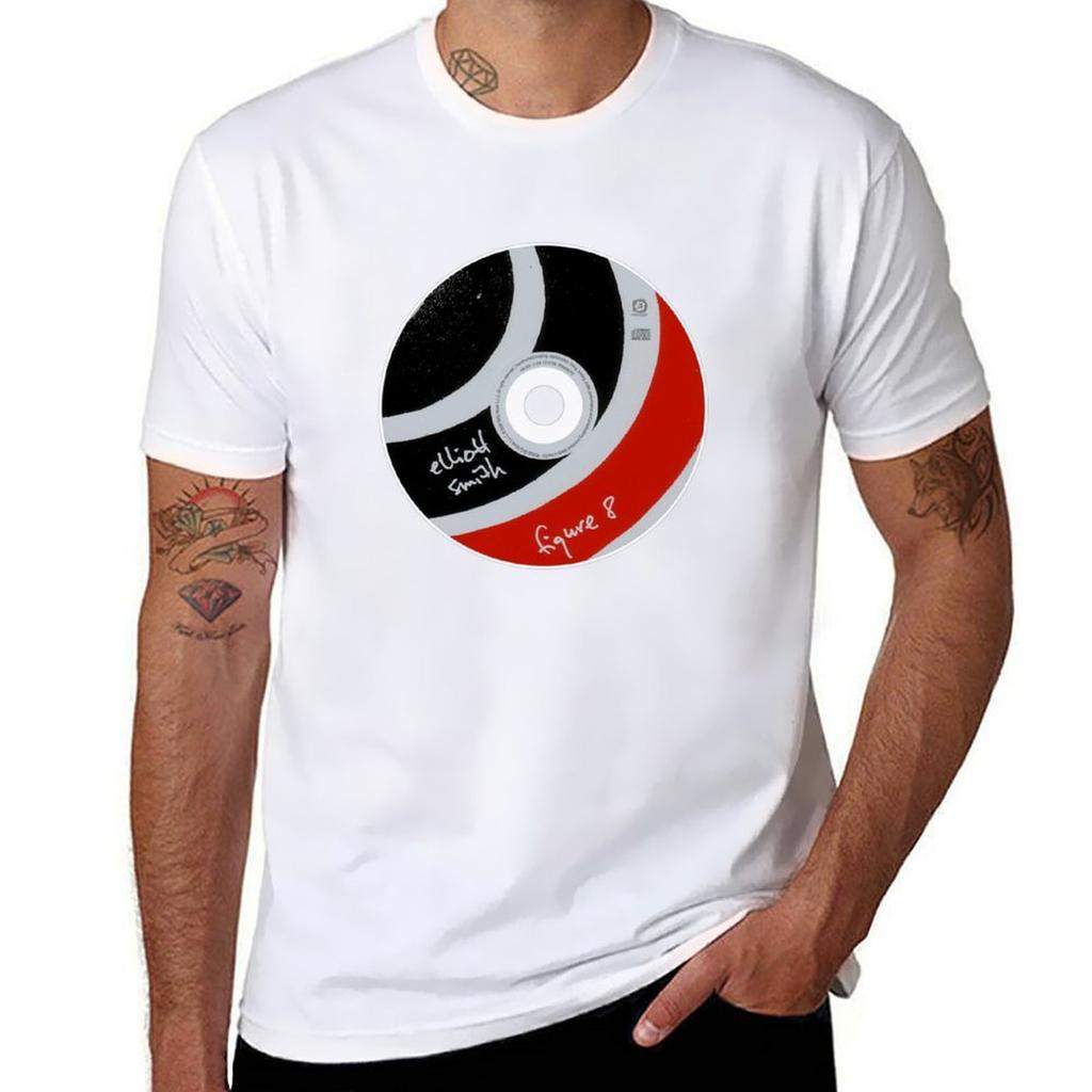 T-shirt Elliott Smith Figure 8 Stampa Moderna T-shirt Casual
