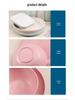 44-Piece Portuguese Tableware Set: Plates, Bowls, Cups & Cutlery in Durable Plastic