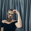 Mesh Visualized Full Face Mask for Halloween Breathable Zombie Mask Halloween Masks  Cosplay Events