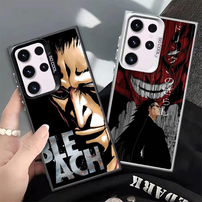 Bleach Zaraki Kenpachi Weiche Handyhülle für Samsung Galaxy S24 S25 FE S26 Edge S23 Ultra S22 Plus S21 + Stoßfeste Hülle Rückseite Sie
