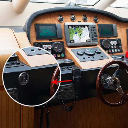 YNIBST Car Microphone Hook/Handheld Microphone Hanger for Yaesu and Kenwood, with Double-Sided Tape, Set of 2, 35mm Diameter