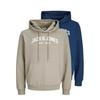 Jack And Jones Mens Arch Hoodie (Pack of 2)