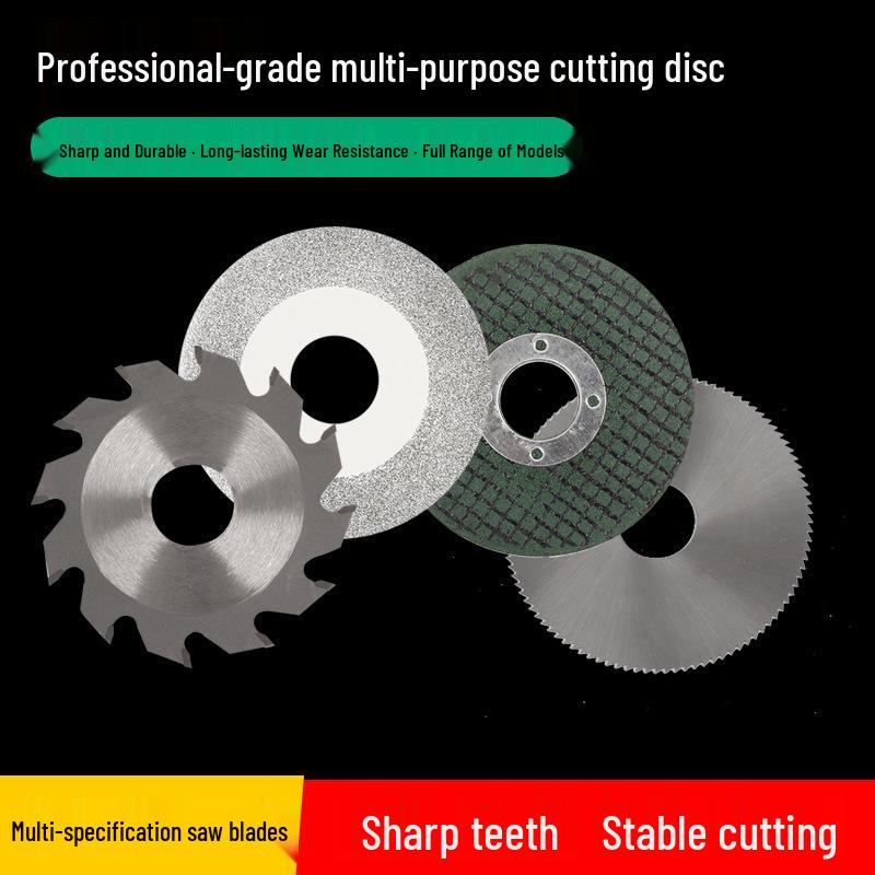 456-Inch Diamond Multi-functional Saw Blade for Woodworking, Metal, and Jade Cutting
