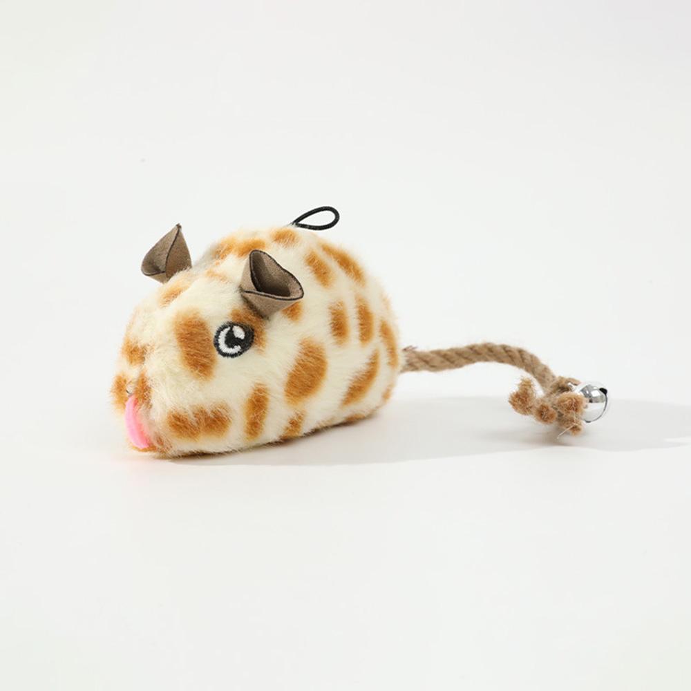 Durable and Squeaky Mouse Cat Toy, Interactive Pet Toy, Standalone Game To Relieve Boredom, Energy-burning Chewing Toy for Kittens and Cats