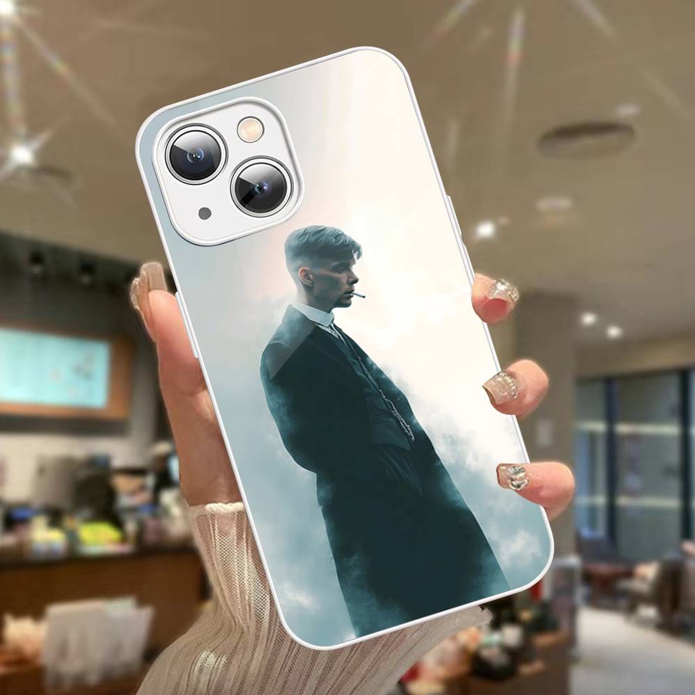 Movie P-Peaky-S B-Blinders For IPhone 14 13 12 Mini 11 Pro XS Max X XR 14 Plus Tempered Glass Cover