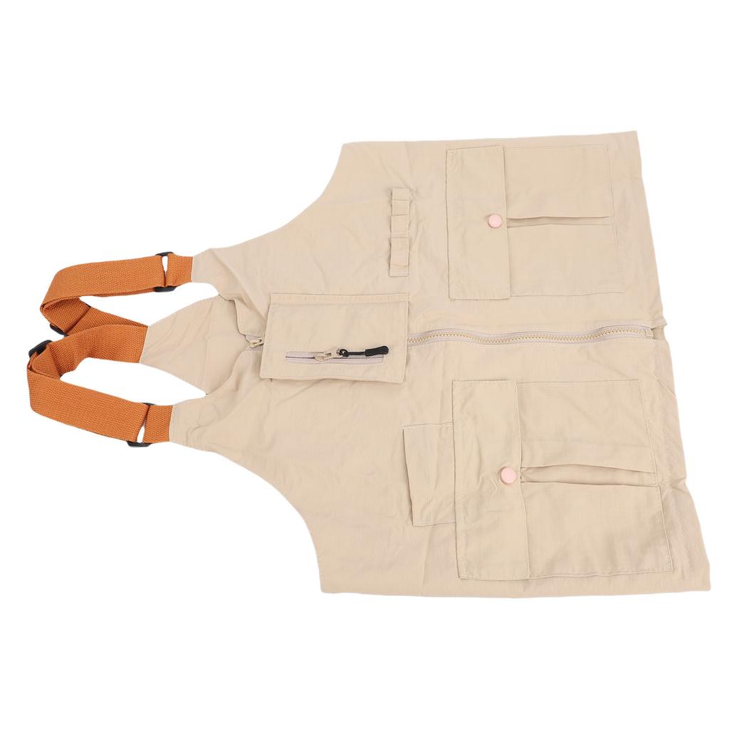 Multifunktionale Weste Schultertasche mit mehreren Taschen Praktische Westentasche für Outdoor Reisen Wandern M
