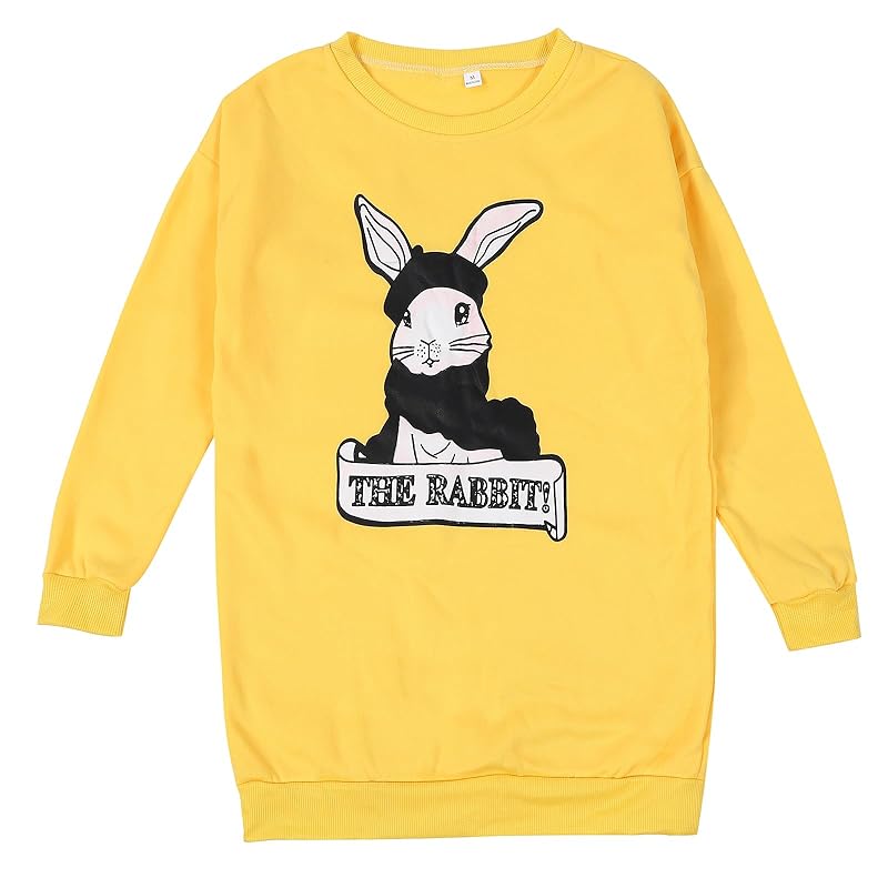 

trainer ladies Relaxing velvet thick rabbit pattern print (2XL, yellow)