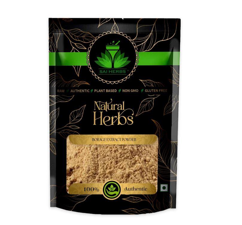 SAI HERBS Borage Extract Powder - Gao Zaban Extract Powder - Natural Botanical Extract (100 g)
