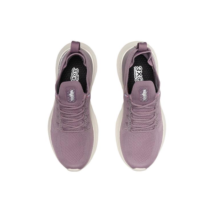 Li Ning EazGo Cushioning Rebound Breathable Low top Casual Shoes Women's AREQ052-3