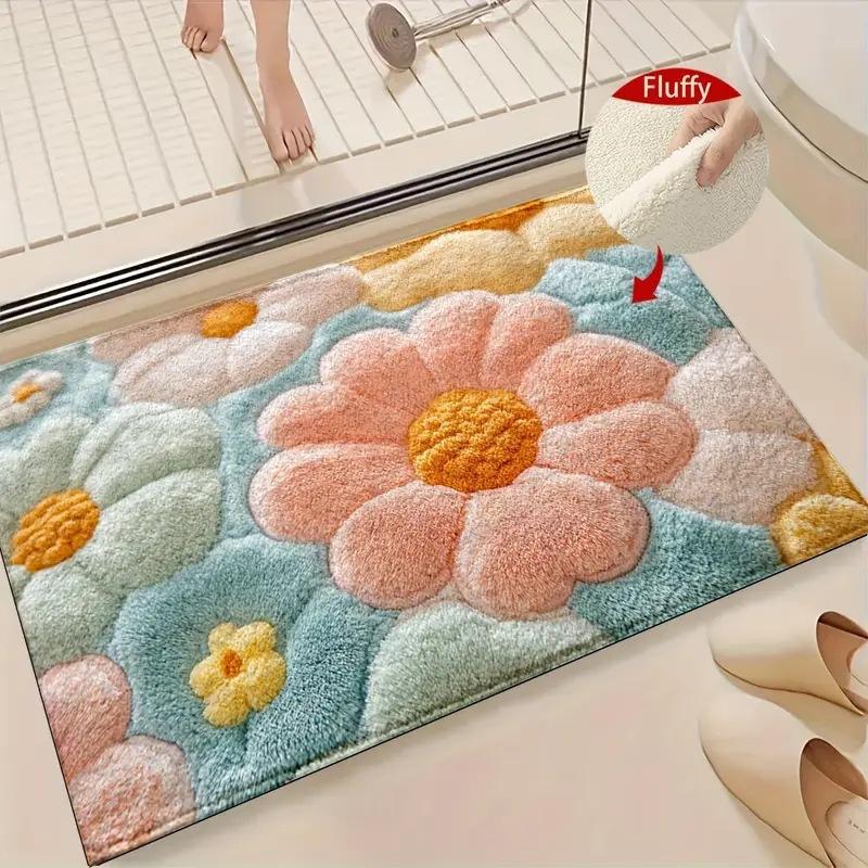 Living Room Entrance Carpet Kitchen Bathroom Bathroom Door Mat Dirt Resistant Floor Mat